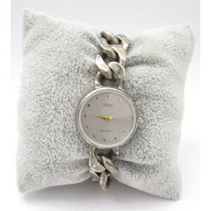 Women Fortron Quartz WR Analog 25mm Dial Causal Round Watch (G478)